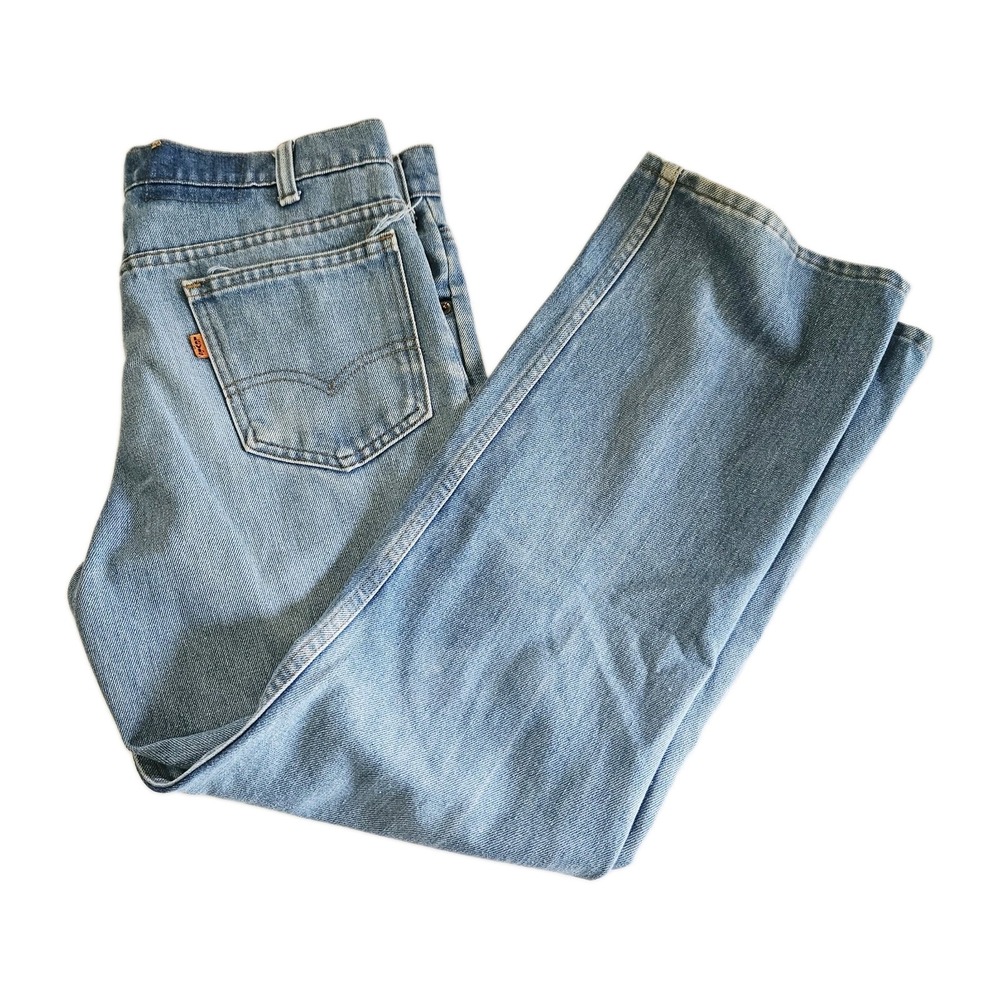 Levi 500 Series Vintage 90s Orange Tab Men's Size 32x28 Cotton Light Wash